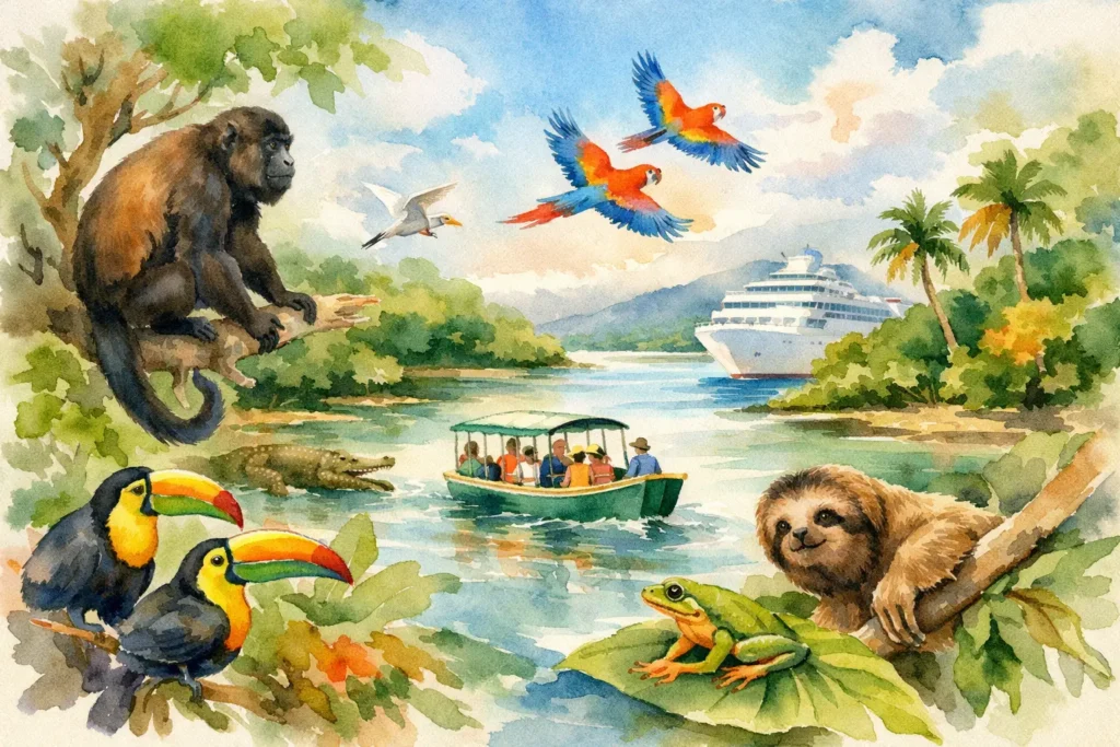 Top-Wildlife-Touren ab Puerto LimÃ³n fÃ¼r KreuzfahrtgÃ¤ste