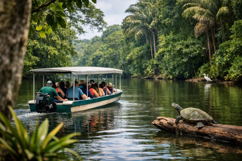 Tortuguero Canal Boat Tour Puerto Limon